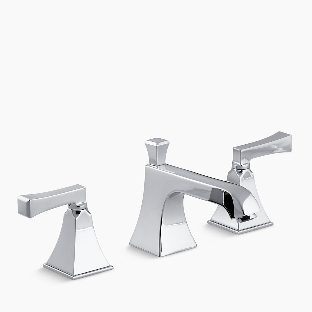 Store KOHLER 454-4S-BN Widespread Lavatory Faucet, Vibrant Brushed Nickel