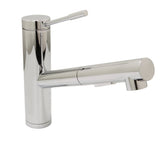Huntington Brass Euro Pull-Out Kitchen Faucet - Chrome