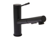 Huntington Brass Euro Pull-Out Kitchen Faucet - Matte Black