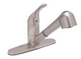 Huntington Brass Pull-Out Kitchen Faucet - Satin Nickel