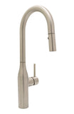 Huntington Brass Rise Kitchen Faucet - PVD Satin Nickel