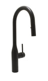 Huntington Brass Rise Kitchen Faucet - Matte Black