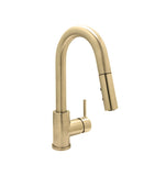 Huntington Brass Euro Bar / Prep Kitchen Faucet - PVD Satin Brass
