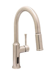 Huntington Brass Albany IS Voice and Sensor Activated Kitchen Faucet - PVD Satin Nickel
