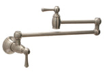 Huntington Brass Wall Mounted Pot Filler K19848 - PVD Satin Nickel