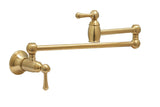 Huntington Brass Wall Mounted Pot Filler K19848 - PVD Satin Brass