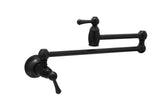 Huntington Brass Wall Mounted Pot Filler K19848 - Matte Black