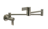 Huntington Brass Wall Mounted Pot Filler K19849 - PVD Satin Nickel