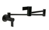 Huntington Brass Wall Mounted Pot Filler K19849 - Matte Black