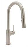 Huntington Brass Euro Kitchen Faucet - PVD Satin Nickel