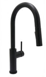 Huntington Brass Euro Kitchen Faucet - Matte Black