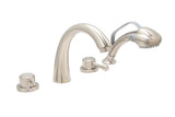 Huntington Brass Thermostatic Tub Filler - PVD Satin Nickel