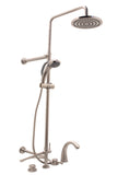 Huntington Brass Thermostatic Tub Filler with Shower - PVD Satin Nickel