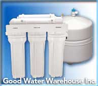 Good Water Warehouse 50 gpd 5 Stage Reverse Osmosis System PureValue5EZ50