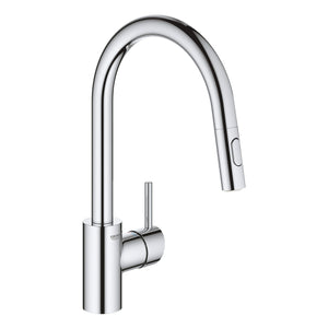 Grohe 32665___ Concetto Single-Handle Pull Down Kitchen Faucet