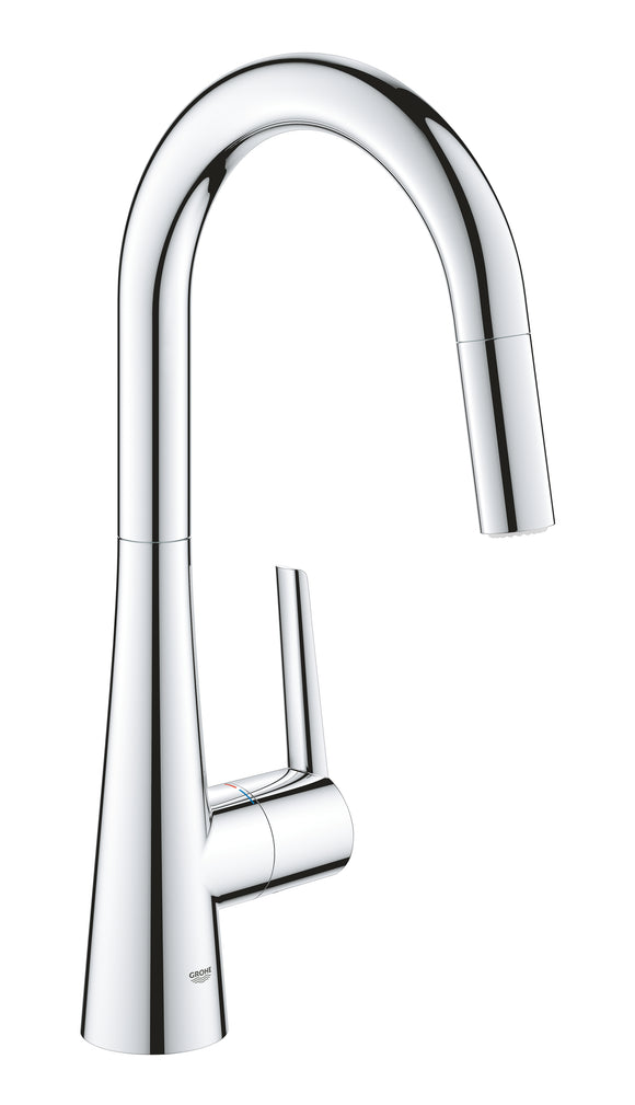 Grohe 32226___ Zedra Single-Handle Pull Down Kitchen Faucet