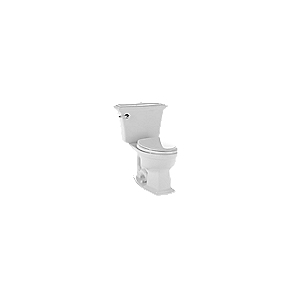 Toto CST784EF#01 Eco Clayton Two-Piece Toilet White