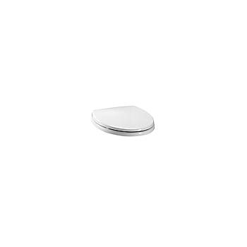 Toto SS113#01 White Round Front SoftClose Toilet Seat with Cover